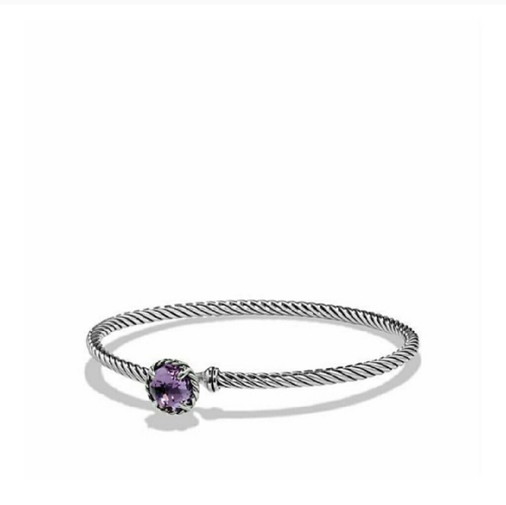 David Yurman Ameythst chatelaine bracelet